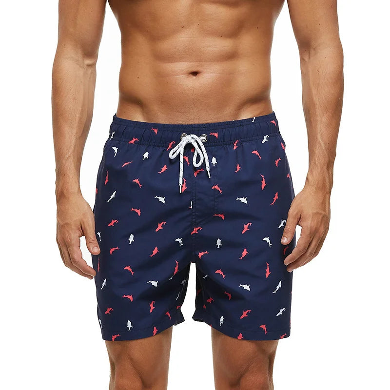 Short Deportivo de Verano para Hombre | Estampado Camuflaje o Rayas, con Bolsillos - Ideal para Playa, Entreno o Casual