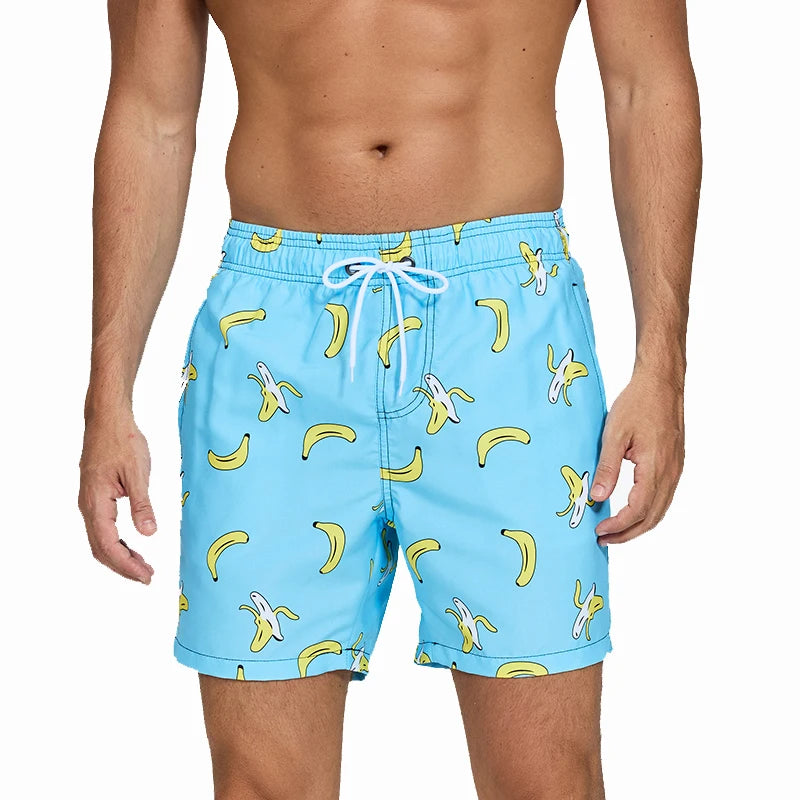 Short Deportivo de Verano para Hombre | Estampado Camuflaje o Rayas, con Bolsillos - Ideal para Playa, Entreno o Casual