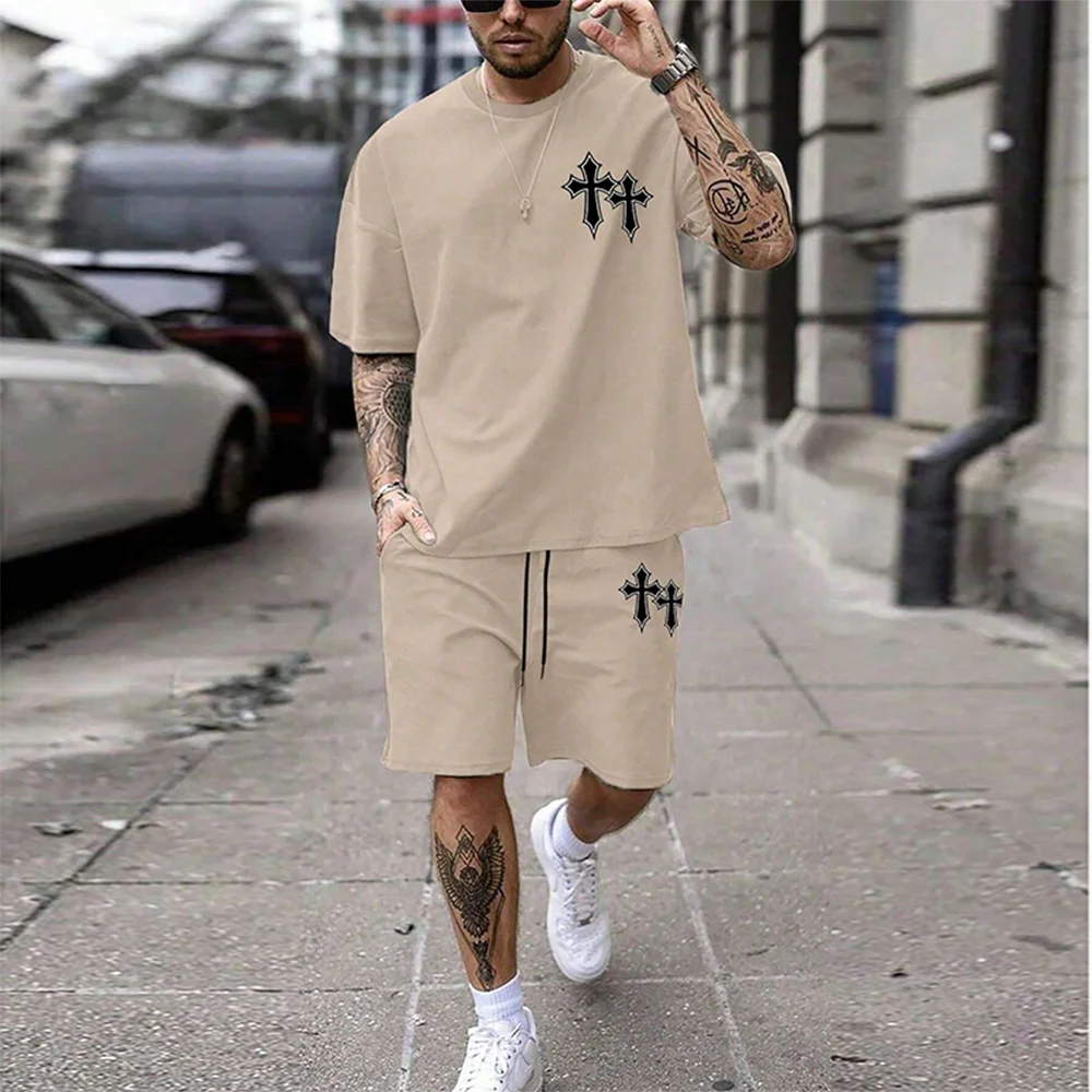 Conjunto Casual Oversize para Hombre 🧍♂️🩳 | Ligero, Cómodo y con Estilo