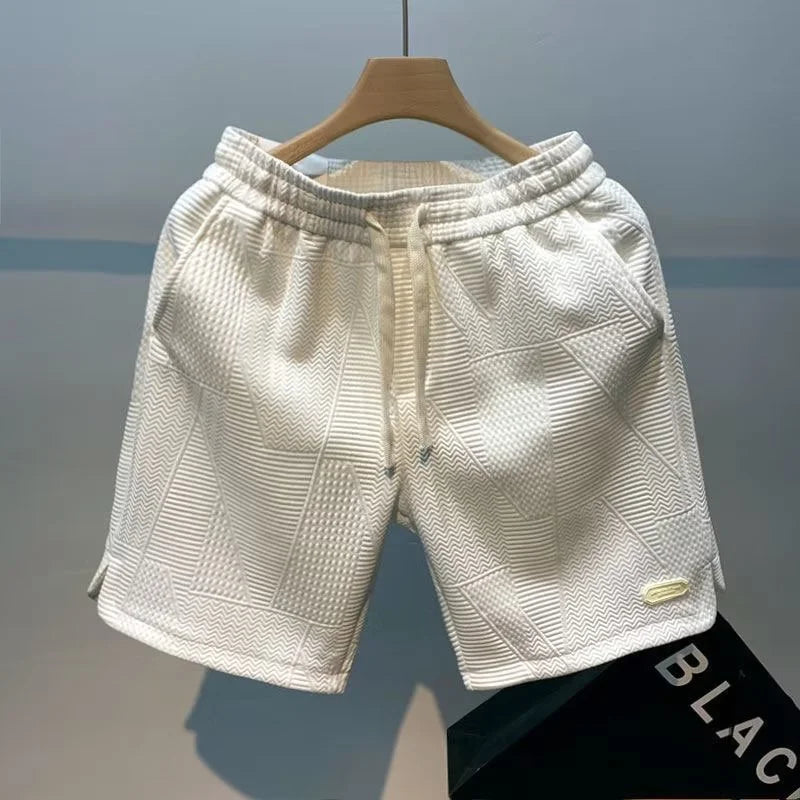 Short Retro para Hombre | Estilo Casual de Verano con Estampado - Ideal para Playa o Streetwear