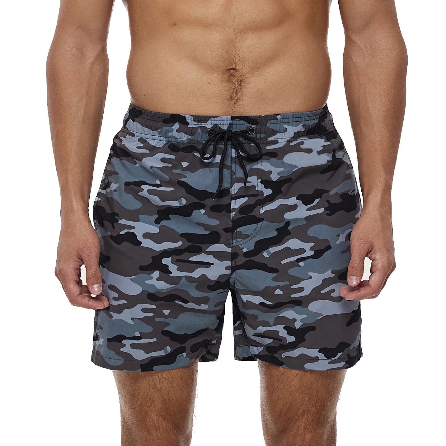 Short Deportivo de Verano para Hombre | Estampado Camuflaje o Rayas, con Bolsillos - Ideal para Playa, Entreno o Casual