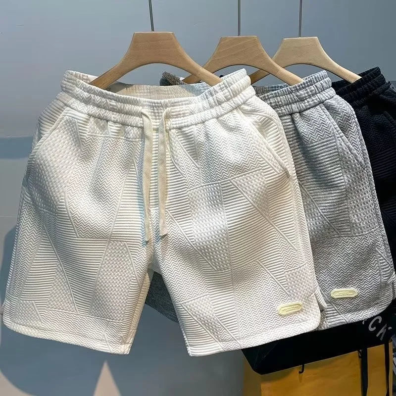 Short Retro para Hombre | Estilo Casual de Verano con Estampado - Ideal para Playa o Streetwear