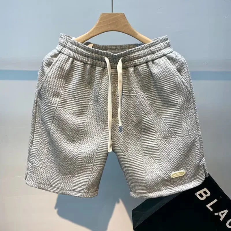 Short Retro para Hombre | Estilo Casual de Verano con Estampado - Ideal para Playa o Streetwear