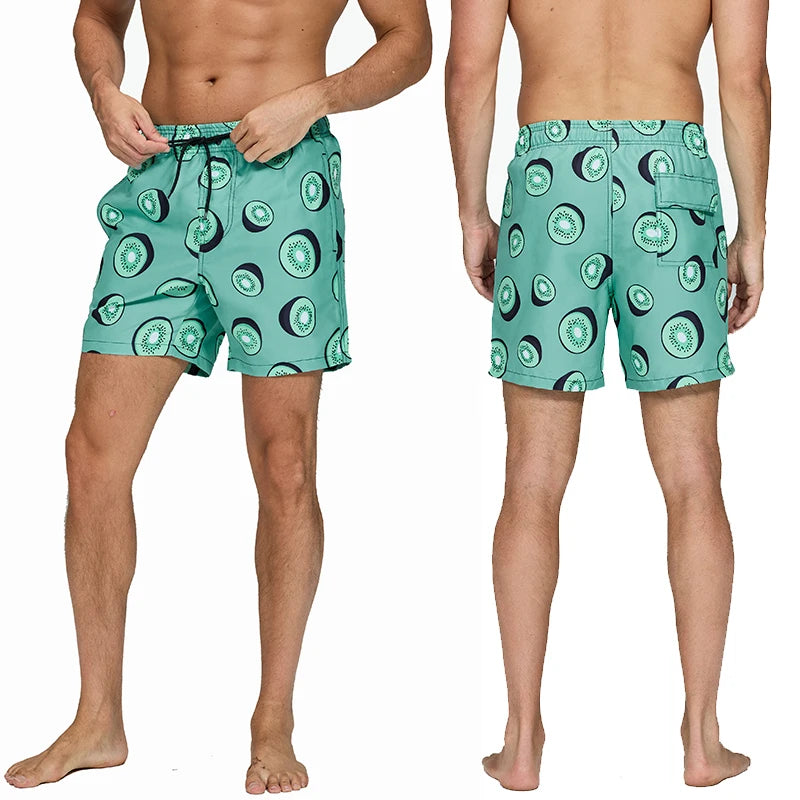 Short Deportivo de Verano para Hombre | Estampado Camuflaje o Rayas, con Bolsillos - Ideal para Playa, Entreno o Casual