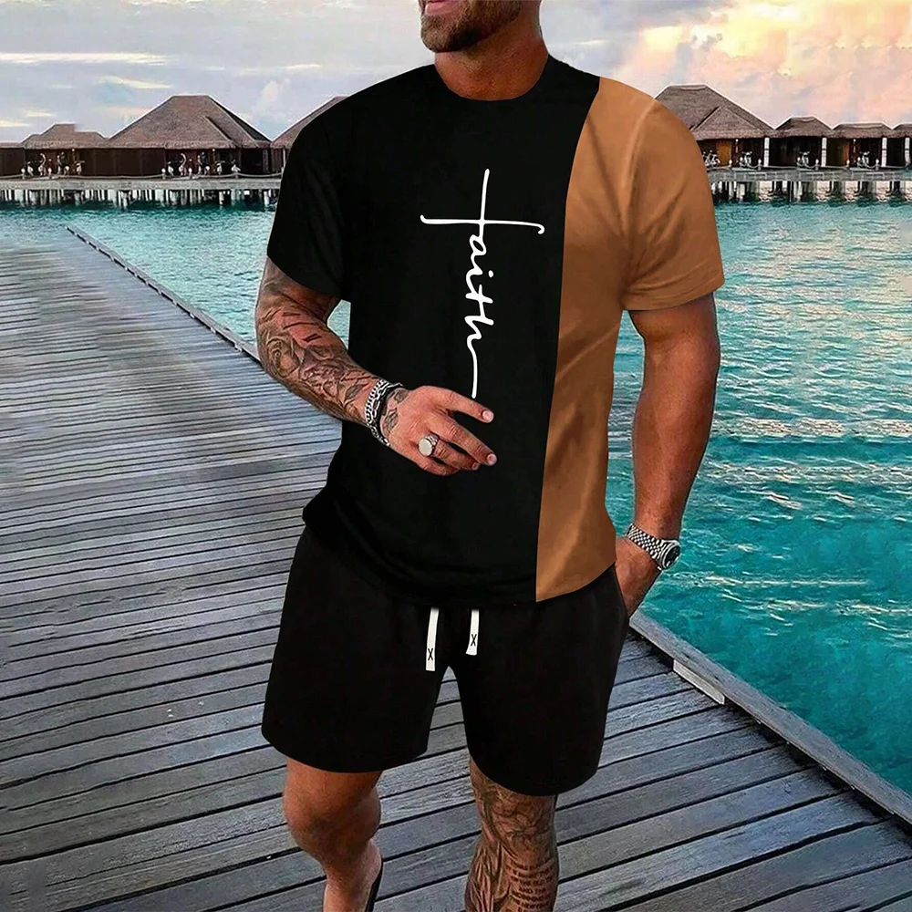 Conjunto Casual Oversize para Hombre 🧍‍♂️🩳 | Ligero, Cómodo y con Estilo