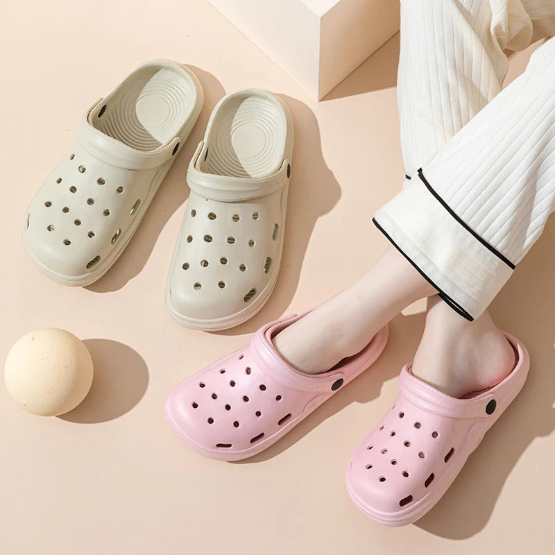 Sandalias de Goma Antideslizante para Mujer – Verano, Jardín, Playa y Casa