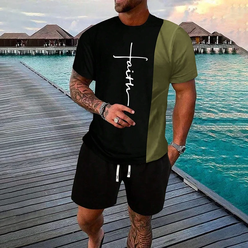 Conjunto Casual Oversize para Hombre 🧍‍♂️🩳 | Ligero, Cómodo y con Estilo