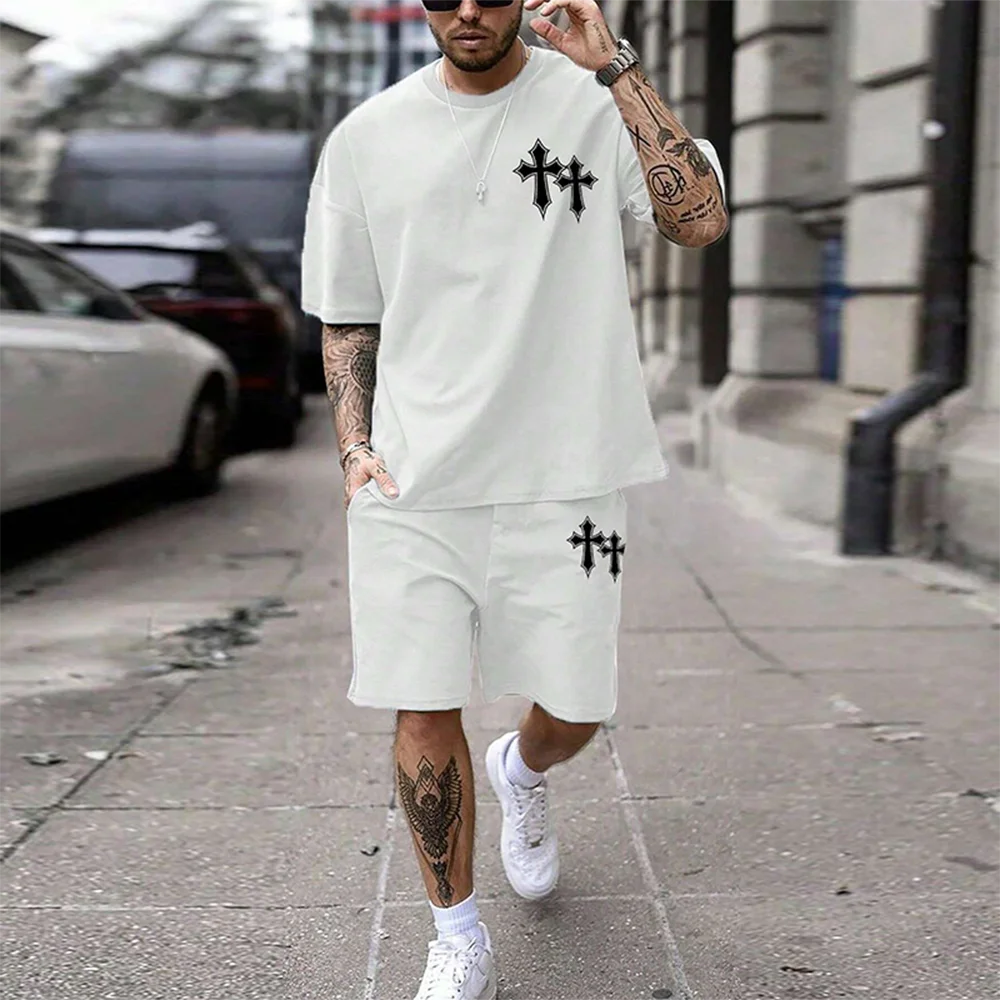 Conjunto Casual Oversize para Hombre 🧍‍♂️🩳 | Ligero, Cómodo y con Estilo