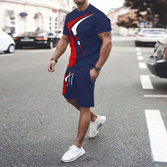 Conjunto Casual Oversize para Hombre 🧍‍♂️🩳 | Ligero, Cómodo y con Estilo